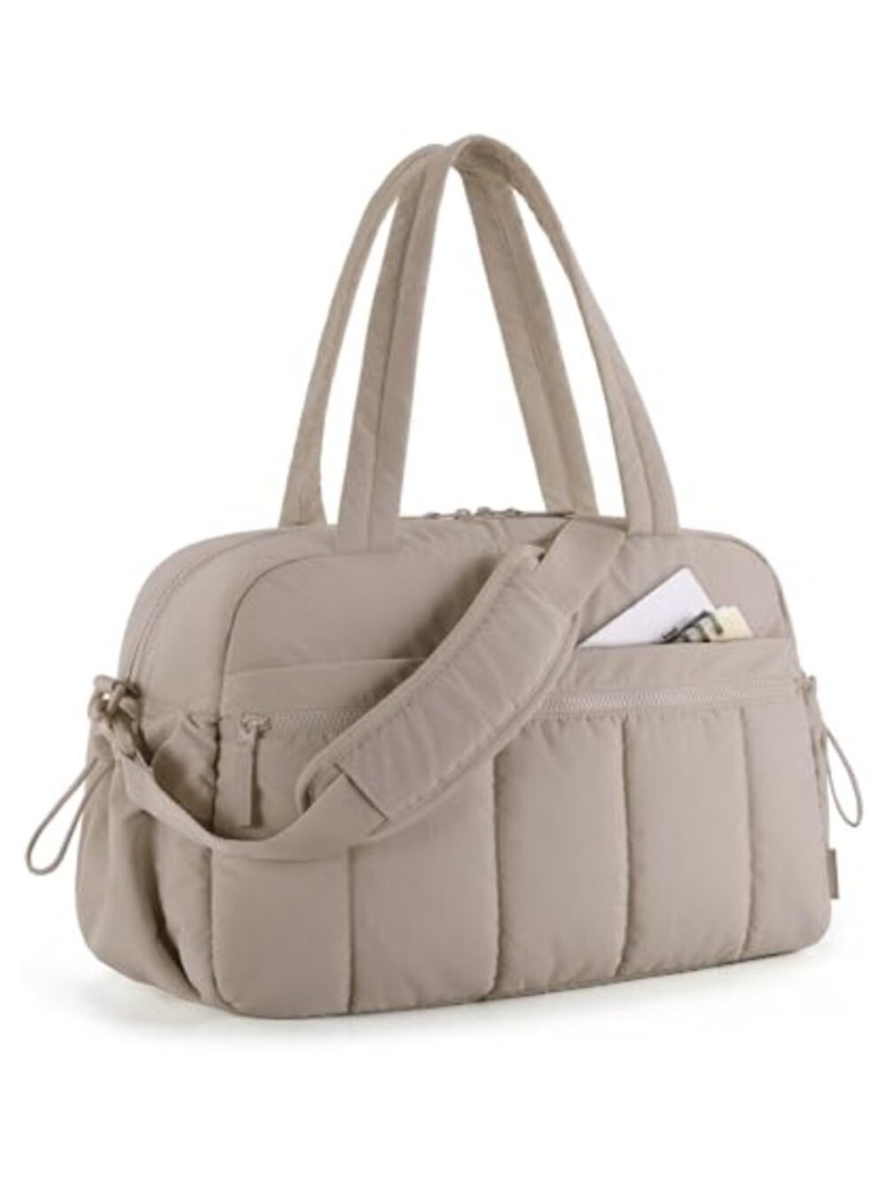 24L Water Resistant Gym Duffel Bag Travel Overnight Carry On